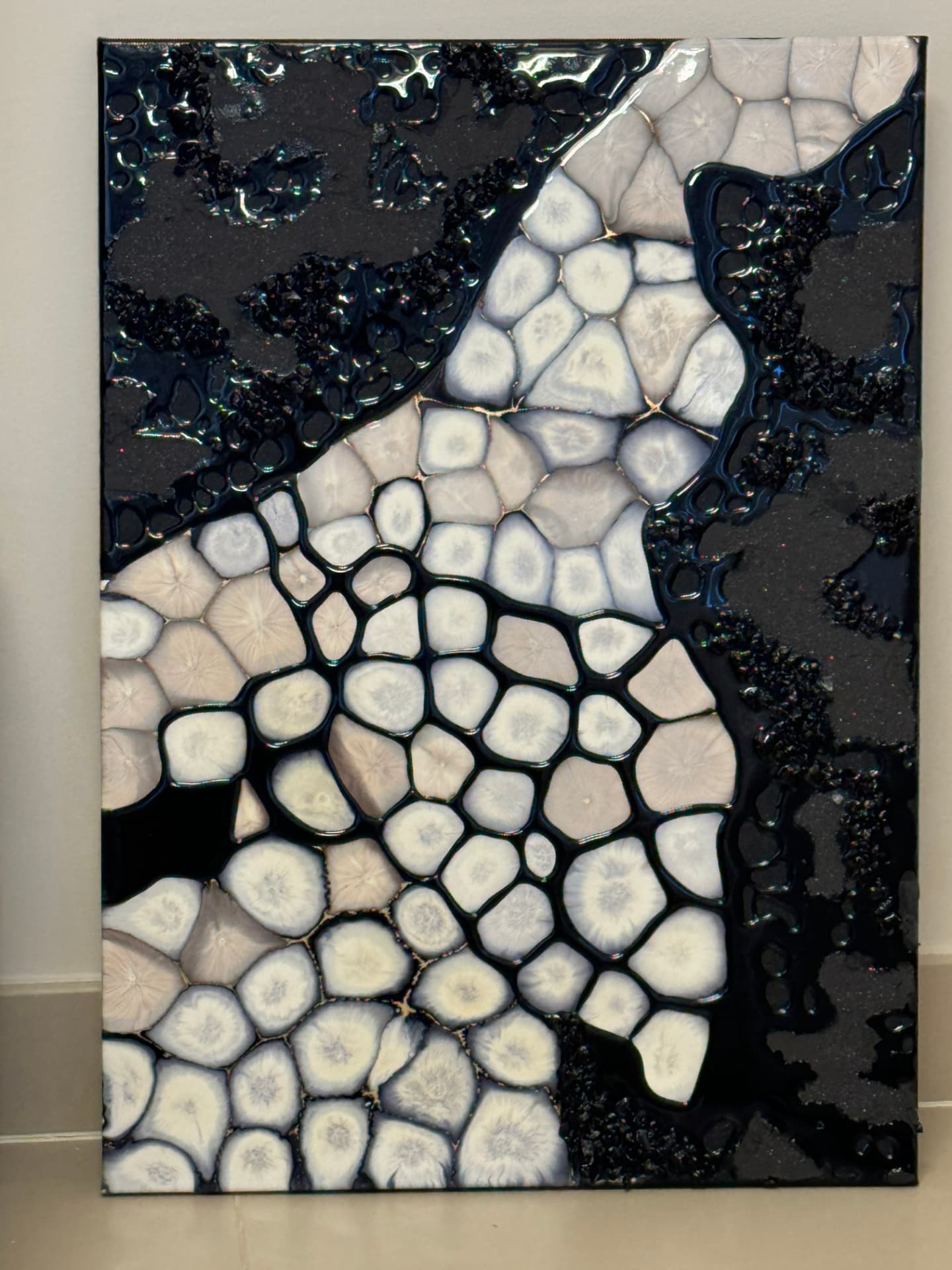 Rubble or Pebble Technique