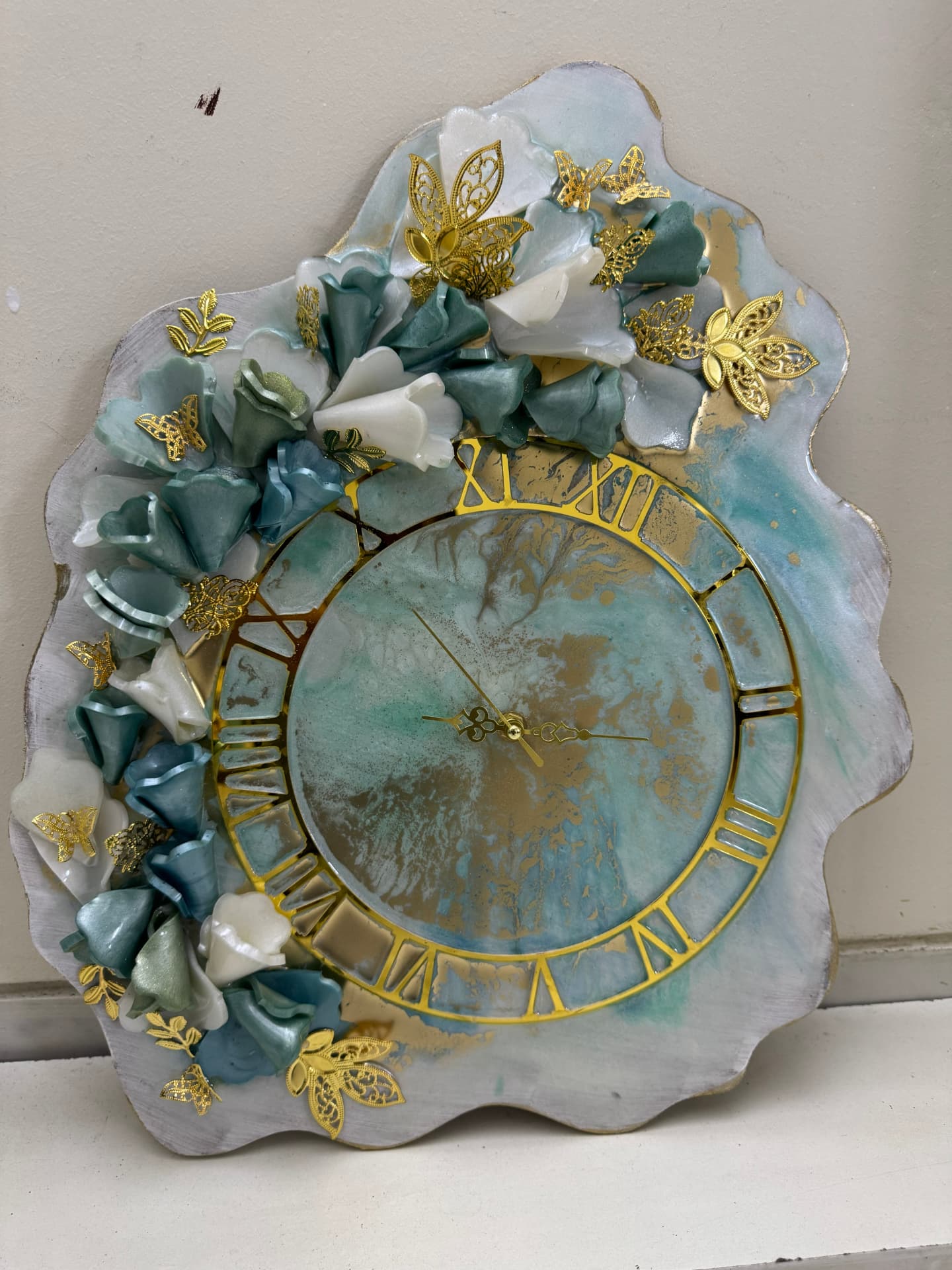 Resin Small 3D Flower
